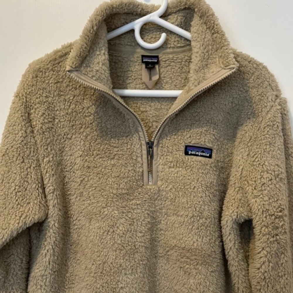 Patagonia Tan Fleece Jacket